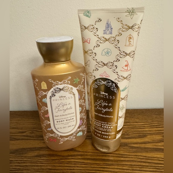 NWT Bath & Body Works x Disney Princess “Life’s a Fairytale” Duo